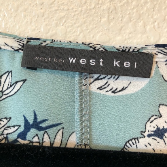 EUC West Kei XL Allura Knot Detail Blouse - Picture 2 of 4